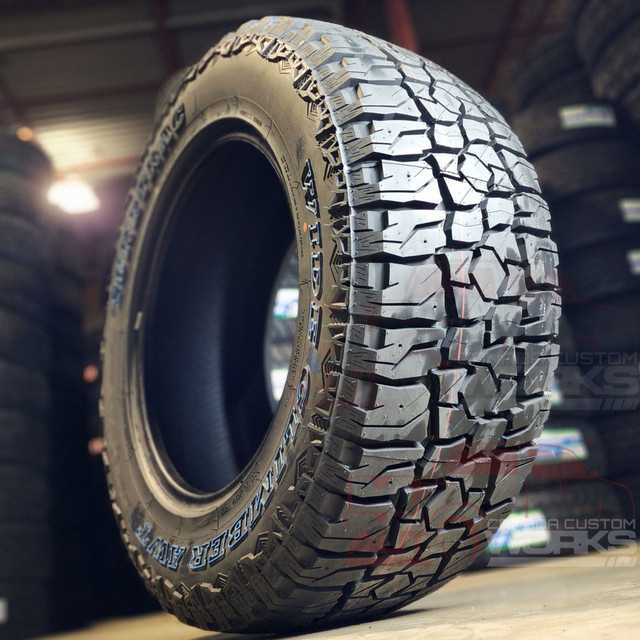 BRAND NEW Snowflake Rated AWT! 35X12.50R20 $1290 FULL SET in Tires & Rims in Calgary