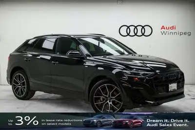 This Audi Q8 boasts a Intercooled Turbo Gas/Electric V-6 3.0 L/183 engine powering this Automatic tr...