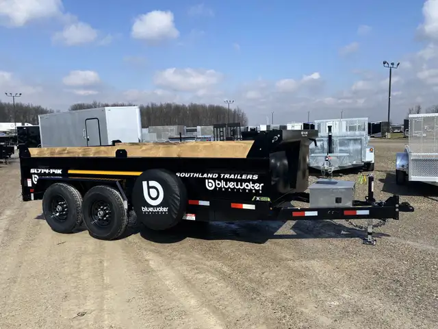 2026 Bluewater Southland Trailers Tandem Axle Dump Trailer 15,40 in Cargo & Utility Trailers in London - Image 5