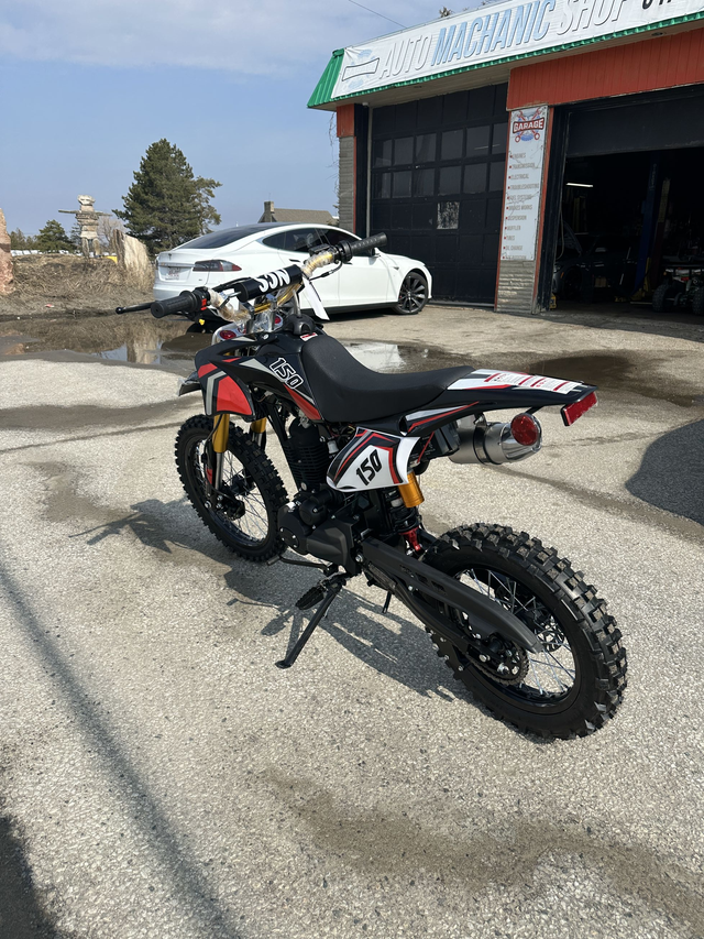 SBZ 150cc DirtBike 5-Speed Manual – Lifan Engine – New in Dirt Bikes & Motocross in Mississauga / Peel Region - Image 8