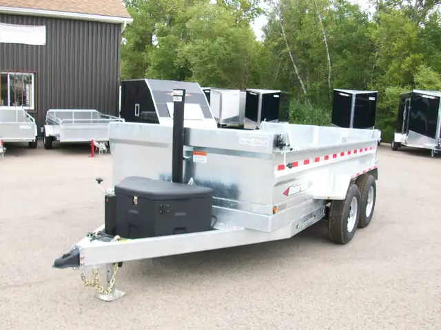 2025 Weberlane DOMPEUR 6' X 12' 2 ESSIEUX 5200LB. GAVANISE RAMPE in Cargo & Utility Trailers in Laval / North Shore - Image 5