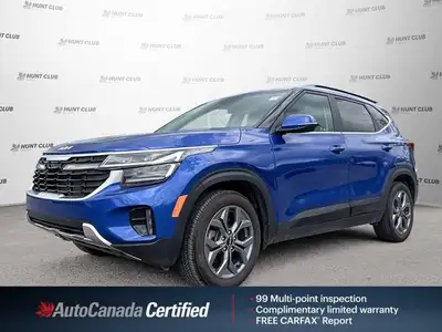 Navigate urban adventures and country roads with confidence in the dynamic 2024 Kia Seltos EX, paint...