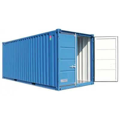 Our Number: +1 705-980-0930 A 40ft High-Cube Container "Two-Trip" with dimensions of 40 feet in leng...