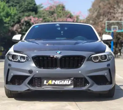 BMW F22 F23 F87 M2 LOOK FRONT BUMPER KIT M235 M2 228i 235i 2014 2015 2016 2017 2018 2019 2020. WE AL...