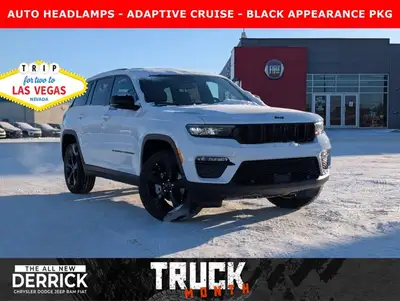 The New 2025 Jeep Grand Cherokee Limited combines refined luxury with confident capability. Finished...