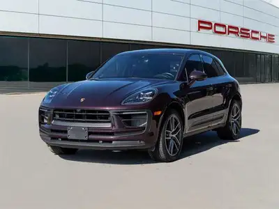 Beautiful Copper Ruby Metallic Porsche Macan S Available At Porsche Centre London. This Well Equippe...