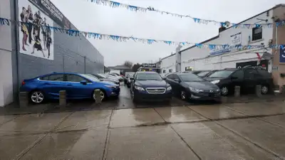 USED CAR DEALERSHIP WITH OFFICE FOR RENT ON DANFORTH AVENUE AT PHARMACY IN SCARBOROUGH. BUSY STREET...