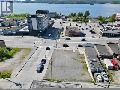 Prime Commercial Corner Lot, Heart of Prince Rupert. An exceptional development opportunity awaits i...