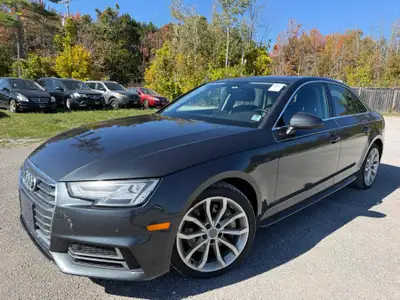 2018 AUDI A4 2.0 TFSI QUATTRO PROGRESSIV AWD NAVIGATION LOADED ONLY $137.82 BI WEEKLY WITH $0 DOWN O...