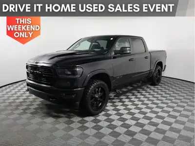 2019 RAM 1500 LARAMIE FOR SALE IN CALGARY, AB Powered by a 5.7L engine paired to an 8-speed Automati...
