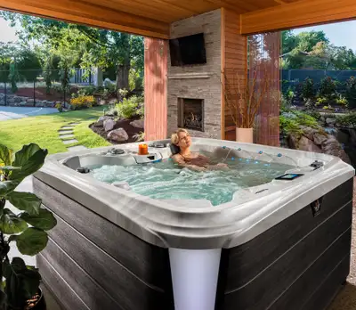 The Wish is everything youve dreamed a hot tub could be. Four multilevel seats cater to every body t...