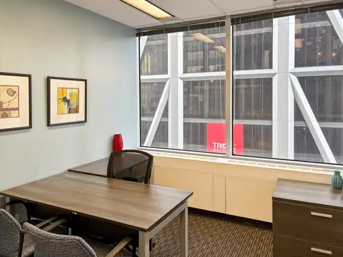 Get started right away with a ready-to-use office space to rent for two. Make a home for your busine...