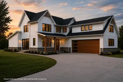 Rare offering: build two homes on one lot! Special exemption allows for up to 7,100 SF of gross buil...