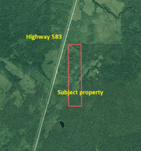 74 Acres in Unorganized Township