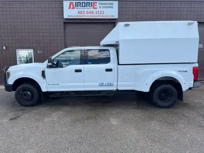 2019 Ford F-350 Crew Cab XLT 6.7L V8 Powerstroke Diesel DRW 4X4 225,085 KM VMAC Walk In Canopy With...