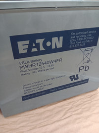 Eaton Batteries AGM 12 volt  Deep cycle for RVs "NEW"