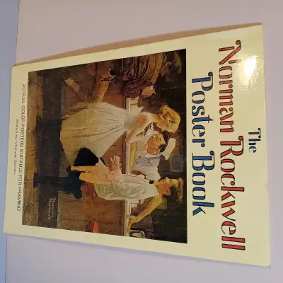 The Norman Rockwell Poster Book 20 Colour Pictures 16"x11" Clean, View more