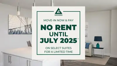 Junior 1 Bedroom Apartment for Rent - 200 Balliol St.