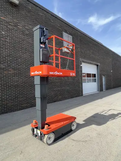 Keywords: Skyjack scissor lift, SJ16 scissor lift, refurbished scissor lift, 500 lbs capacity lift,...