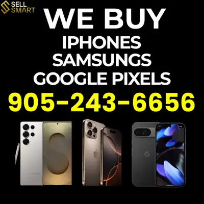 We Buy iPhones, Samsung Galaxy’s, Google Pixels - Cash Today!, View more