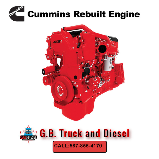 Cummins ISX 15 rebuilt / Used engine in Heavy Equipment Parts & Accessories in Edmonton - Image 2