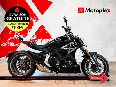 Motoplex Mirabel 2018 DUCATI XDIAVEL 1260 XDIAVEL 1260 Ducati XDiavel 1260 2018 Bas kilométrage Le m...