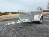 4 x 6 Millroad Hardtop Utility Trailer
