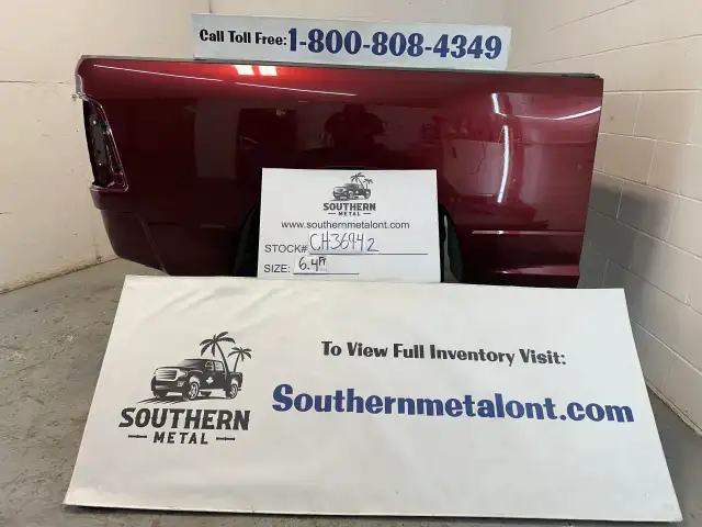 Rust Free Southern Dodge Ram Burgundy 6.4ft Box!! in Auto Body Parts in Ottawa - Image 2