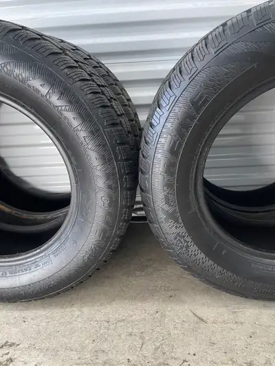 Set4: 235/65R16 103T Hercules Avalanche X-Treme. Made In USA FIRM $160: Four Used Winter Tires. FIRM...