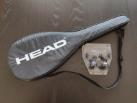HEAD Squash Racket with Case and Goggles and Ball
