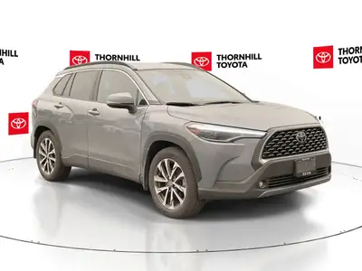 Thornhill Toyota Proudly Presents This Grey 2022 Toyota Corolla Cross with XLE AWD Package, Featurin...