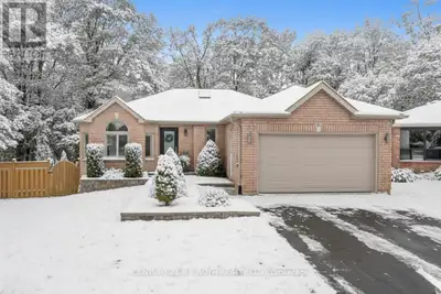 Welcome to 91 Benson Drive, an impeccably updated 3-bedroom bungalow set on a stunning, private, lan...