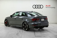 The exhilarating 2020 Audi RS 3 Sedan in striking Daytona Gray Pearl Effect delivers an uncompromise... (image 5)