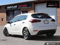 2015 Kia Forte SX Hatchback - Accident-Free! White on Black Interior! Well Maintained! Loaded With B... (image 3)