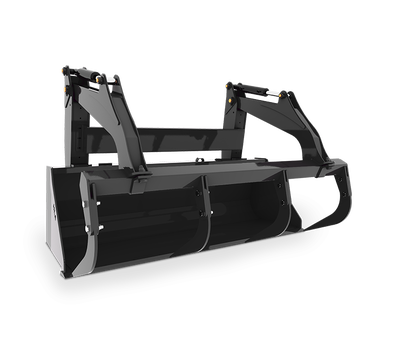 HEAVY DUTY ¼" material, ¼" end plates ¾ X 6 bevelled cutting edge Reinforced top lip 30" deep, 25" h...