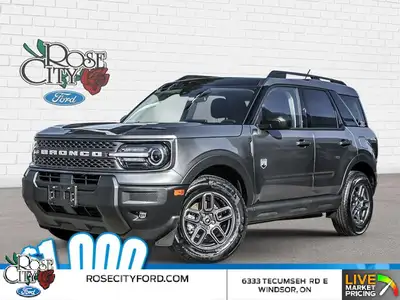 Rose City Ford This Ford Bronco Sport has a trusty Intercooled Turbo Regular Unleaded I-3 1.5 L/91 e...