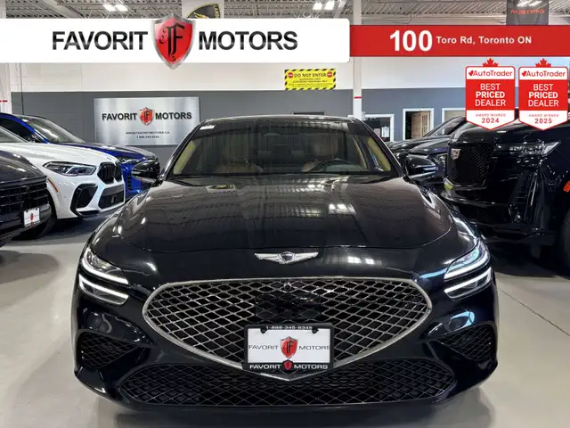 2023 Genesis G70 Advanced|2.0T|AWD|NAV|LEXICON|CARAMELSEATS|SUNR