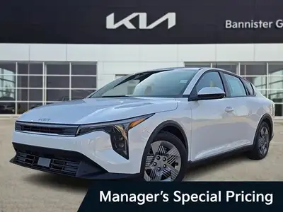 1% FINANCING FOR CURRENT KIA OWNERS! The 2025 Kia K4 LX is the all-new sedan that blends bold design...