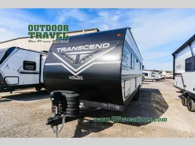 Grand Design Transcend Xplor travel trailer 24BHX highlights: 69in.in. Rollover Sofa Pet Dish 15' Po...