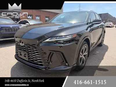2024 LEXUS RX 350 AWD PREMIUM PACKAGE, ONE OWNER, NO ACCIDENT, ONLY 19000 KM, BALANCE OF MANUFACTURE...