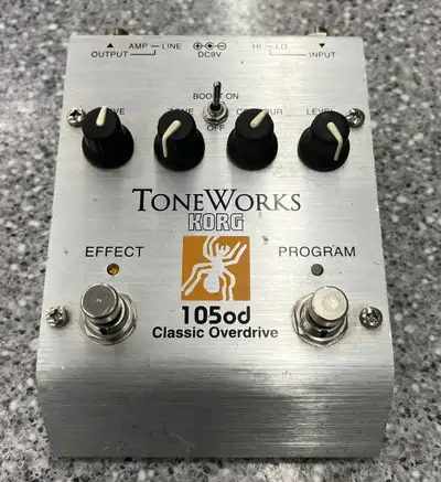 Korg 105OD Classic Overdrive Pedal, View more