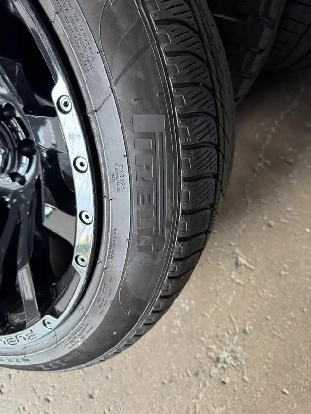 Four New 22″ 6x139.7 Fuel Rims w/ 285/45R22 Pirelli Winter in Tires & Rims in Oakville / Halton Region - Image 4