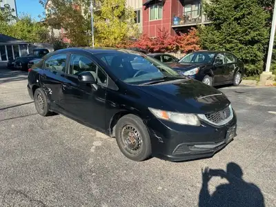 2013 HONDA CIVIC LX 5 SPEED LOCAL TRADE IN SOLD AS IS COME TAKE A LOOK 5197214350 Please email anewa...