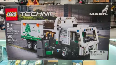 LEGO Technic Mack LR Electric Garbage Truck 42167 - BRAND NEW Model # - 42167 Pieces - 503 Ages - 8+...