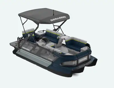 2026 SEA-DOO SWITCH CRUISE LIMITED 18 FOOT PONTOON BOAT STOCK #A113526 300HP ROTAX ACE ENGINE 21 FEE...