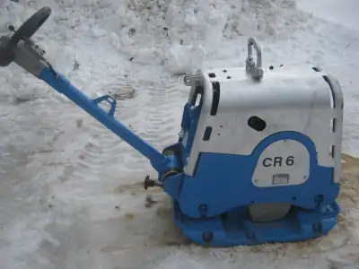 2010-Weber CR6 diesel reversible compactor, electric start, 900 lbs, $3200, Wacker VP1135A compactor...