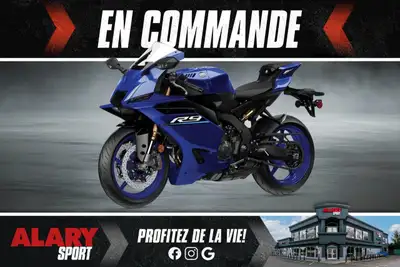 Alary Sport Ce YAMAHA YZF-R9 2026 est disponible DÈS MAINTENANT! Contactez-nous au 450-420-2707. PDS...