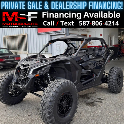 Welcome to Motorsports Financing - Kelowna! 2026 Can am Maverick Engine: 500