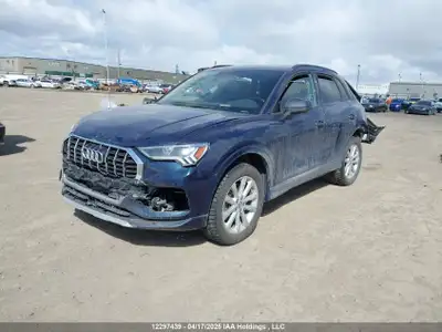 This 2020 Audi Q3 is just for parts at Snow Leopard Auto Calgary Most of the parts are available. If...