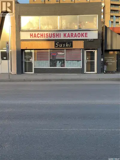 Business for sale only! 56 seats Conveyor belt sushi restaurant on main floor & 7 rooms of Karaoke o...